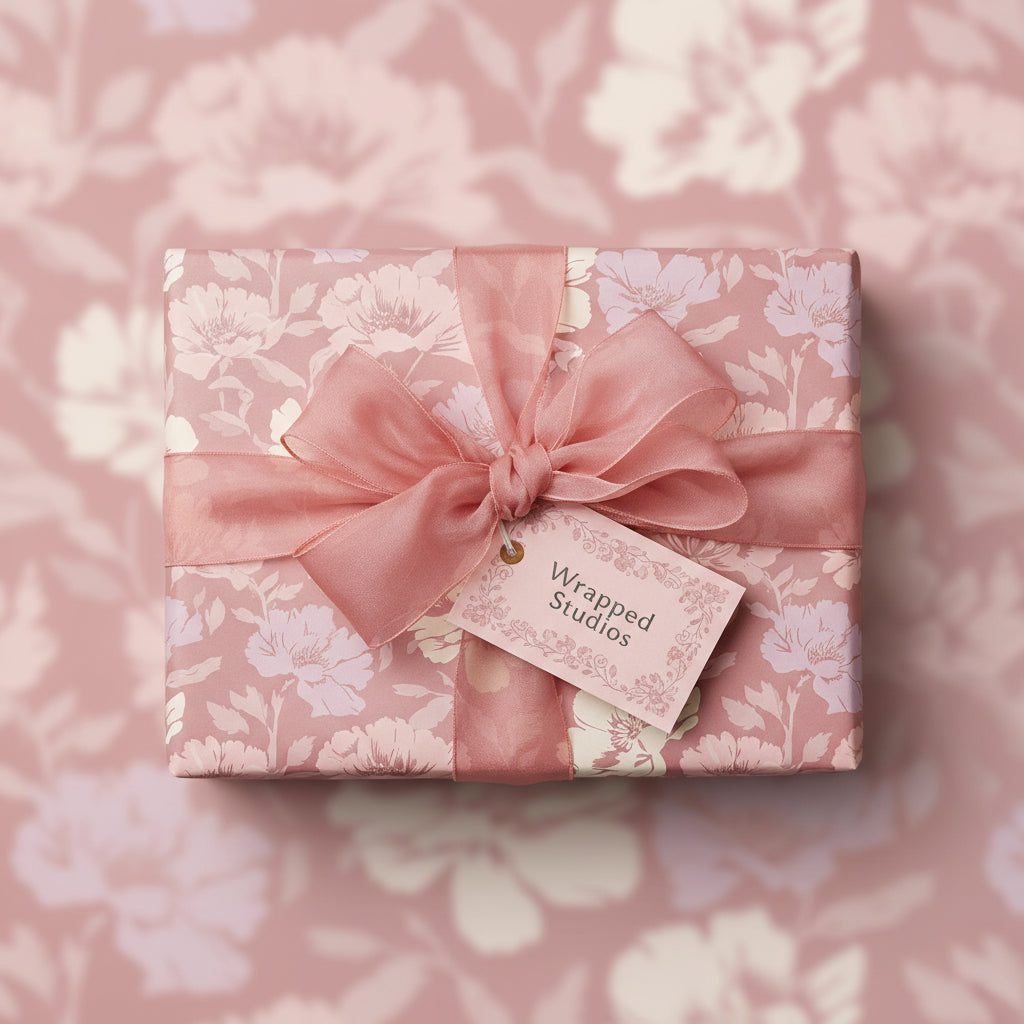 Blushing Beauty: Pink Gift Wrap