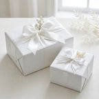Pure White wrapping paper mockup 3
