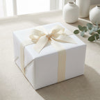 Pure White wrapping paper mockup 5