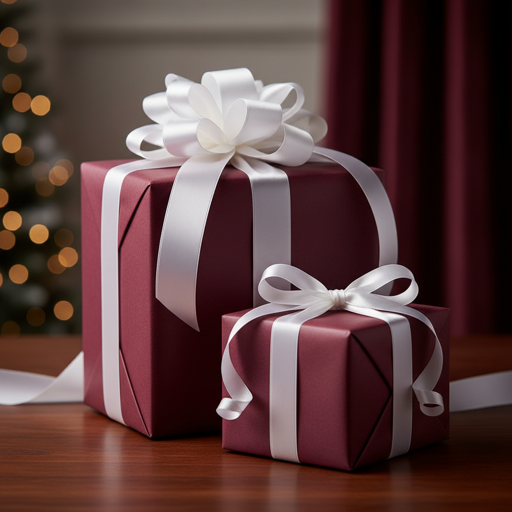 Wine wrapping paper mockup 3